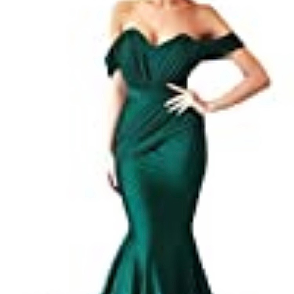 Prom Dress Off The Shoulder Gown.